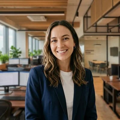 Professional AI headshot result